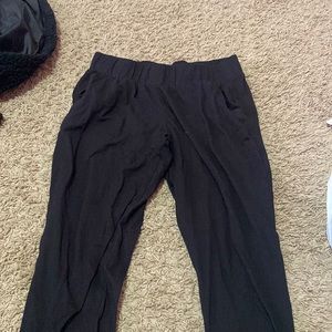 Black sweatpants